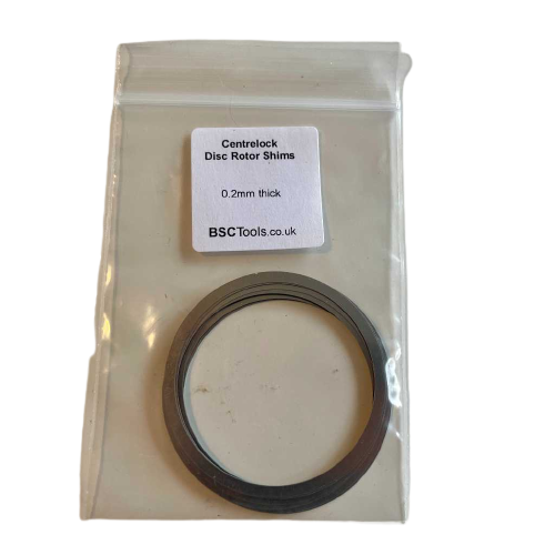 Centerlock store rotor shim